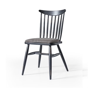 Aldo siyah Sandalye siyah kumaş